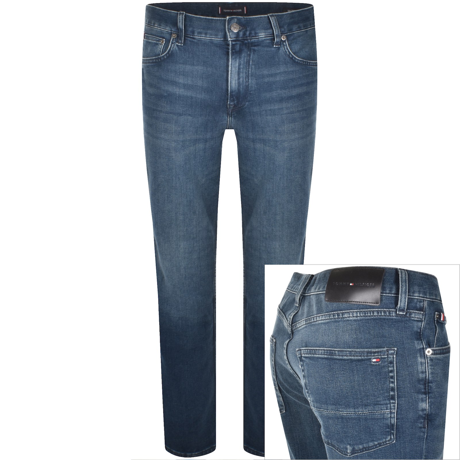 TOMMY HILFIGER TOMMY HILFIGER DENTON STRAIGHT FIT JEANS BLUE