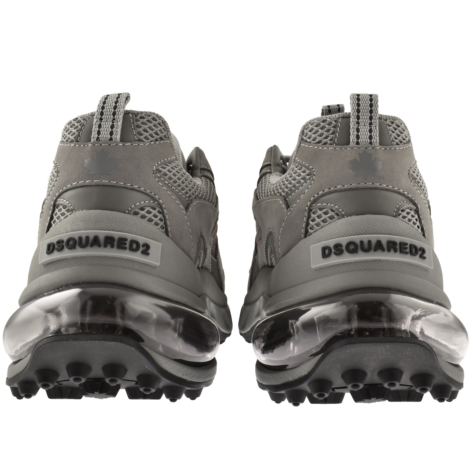 DSQUARED2 DSQUARED2 BUBBLE TRAINERS GREY