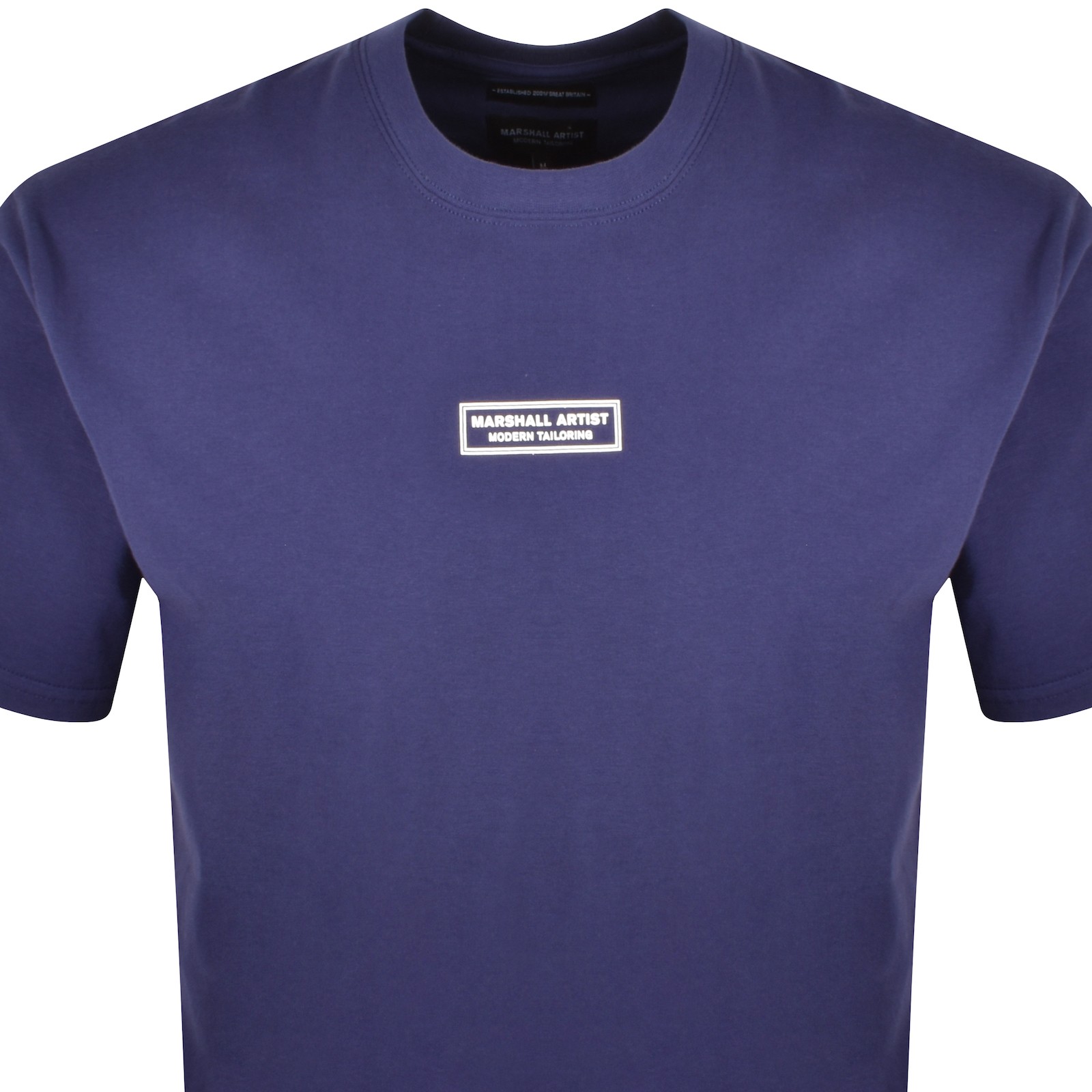 Marshall Artist Injection T Shirt Blue In Blue