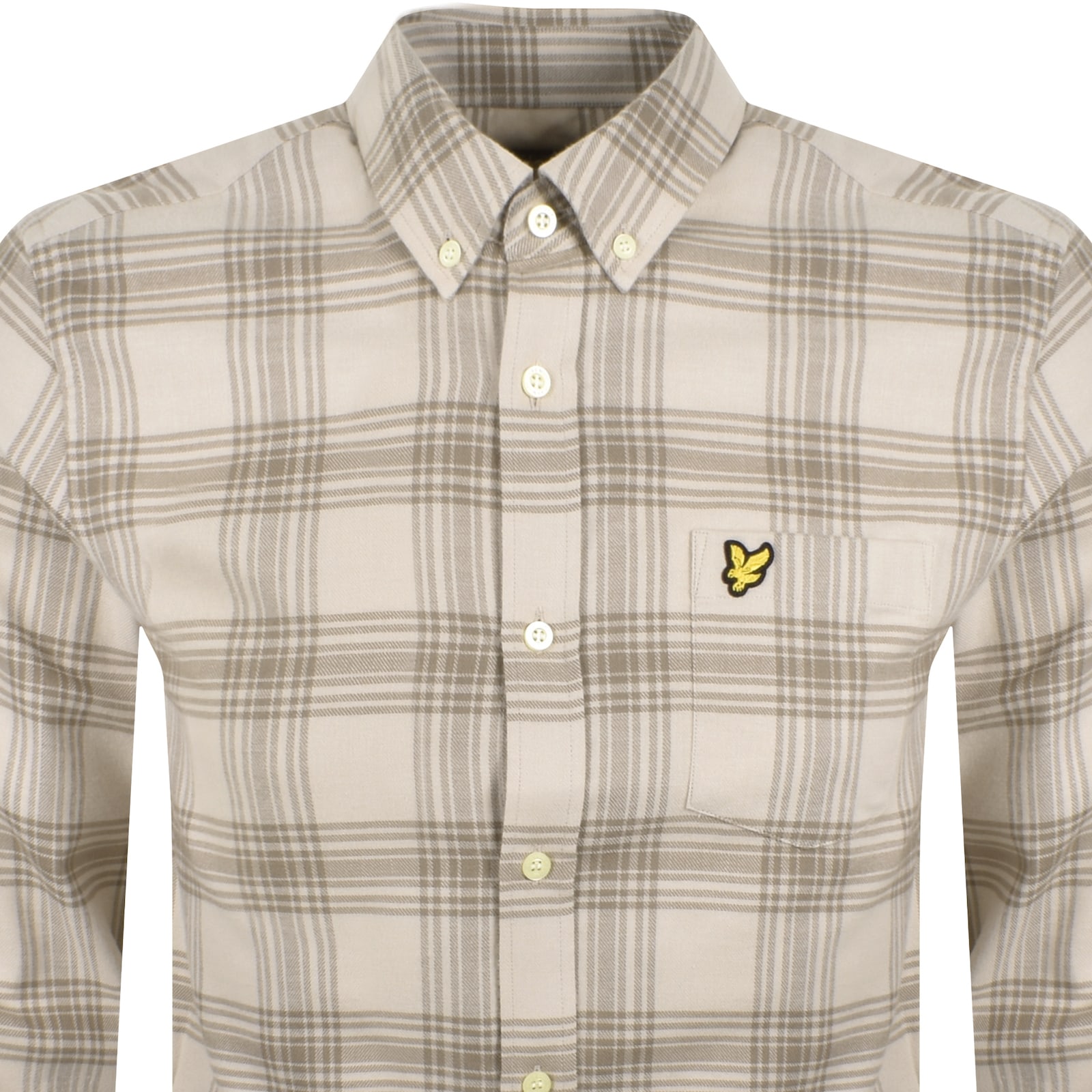 Lyle & Scott Lyle And Scott Check Flannel Shirt Brown In Brown