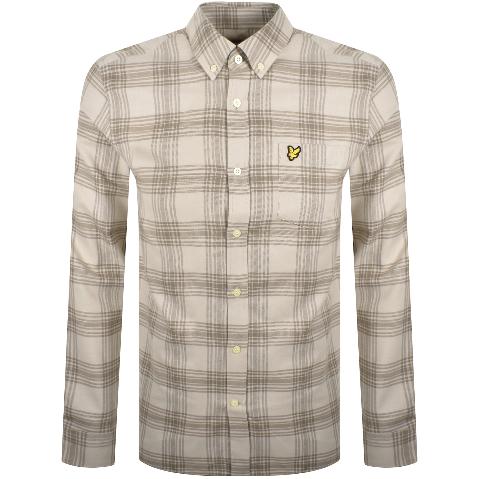 Lyle & Scott Lyle And Scott Check Flannel Shirt Brown In Brown