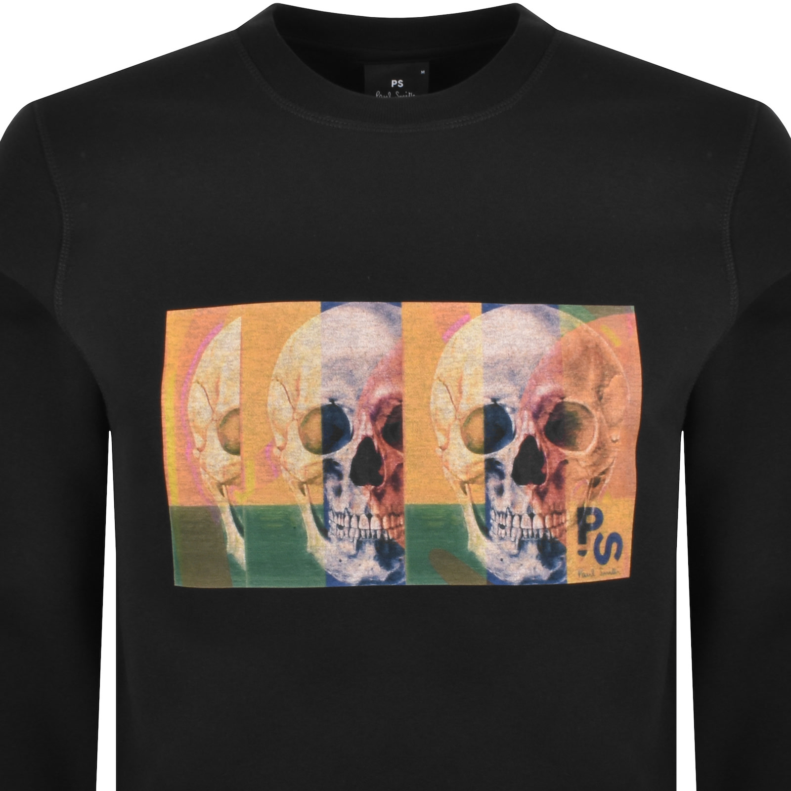 PAUL SMITH PAUL SMITH SKULL SQUARE SWEATSHIRT BLACK
