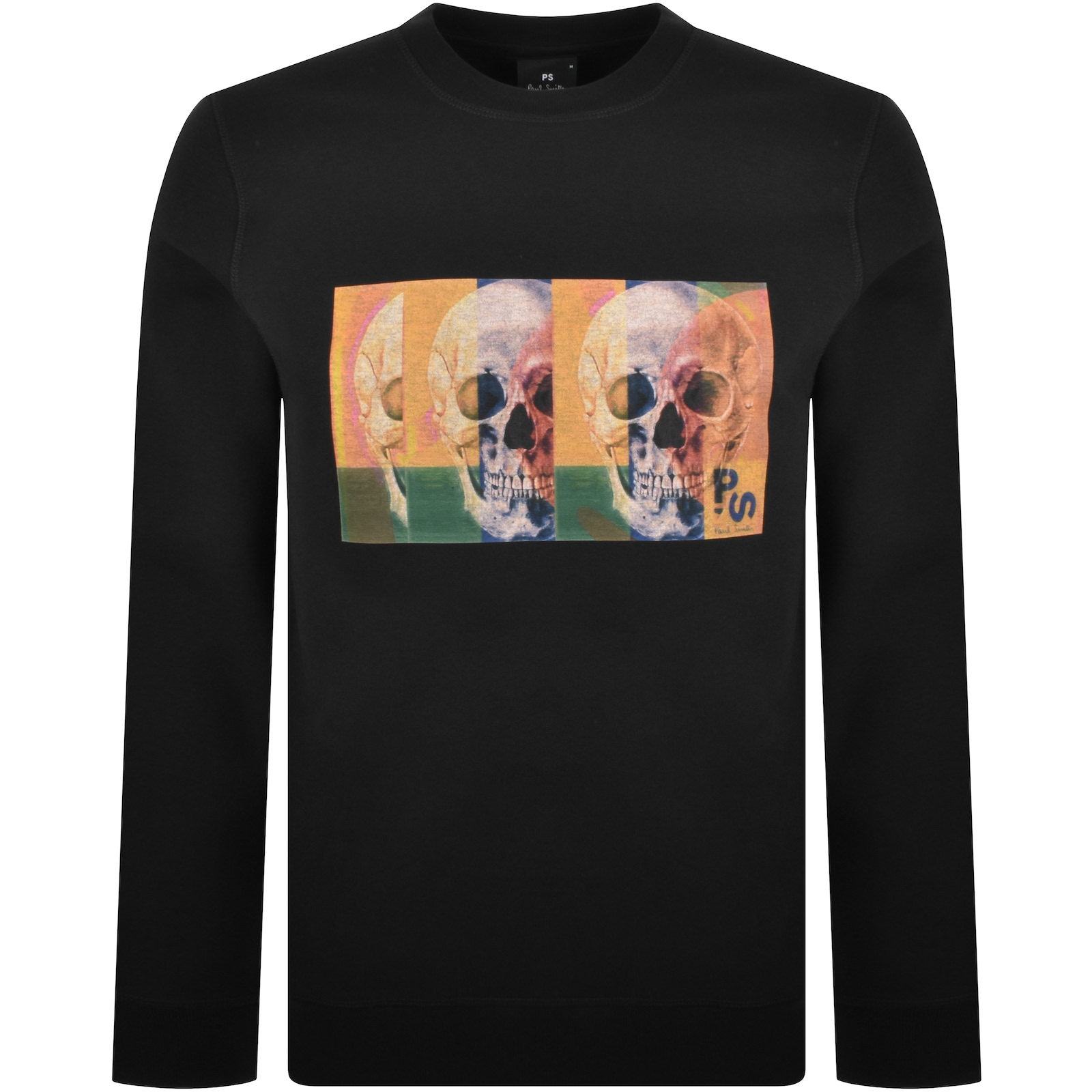 PAUL SMITH PAUL SMITH SKULL SQUARE SWEATSHIRT BLACK