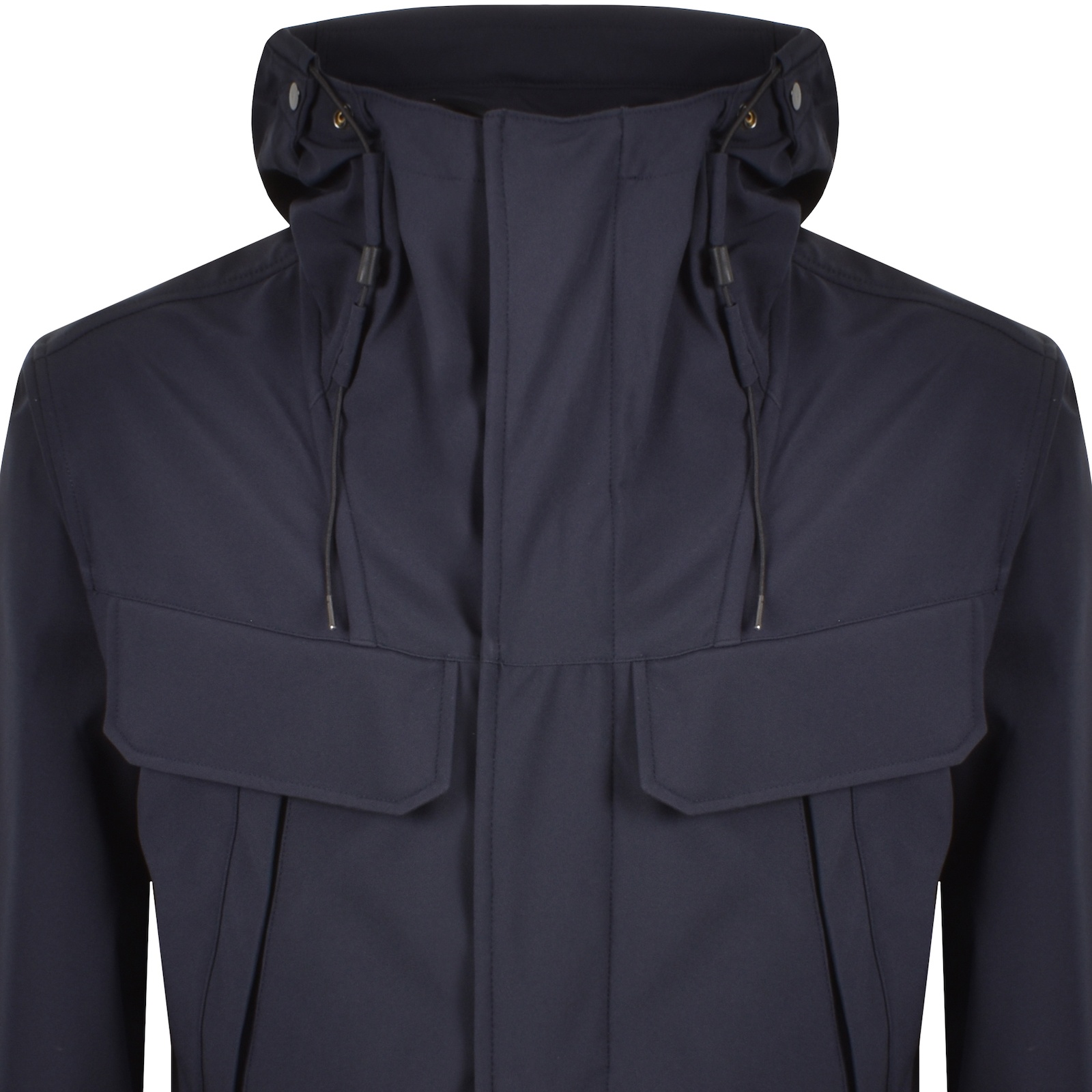 C.p. Company Cp Company Shell R Goggle Jacket Navy In Navy