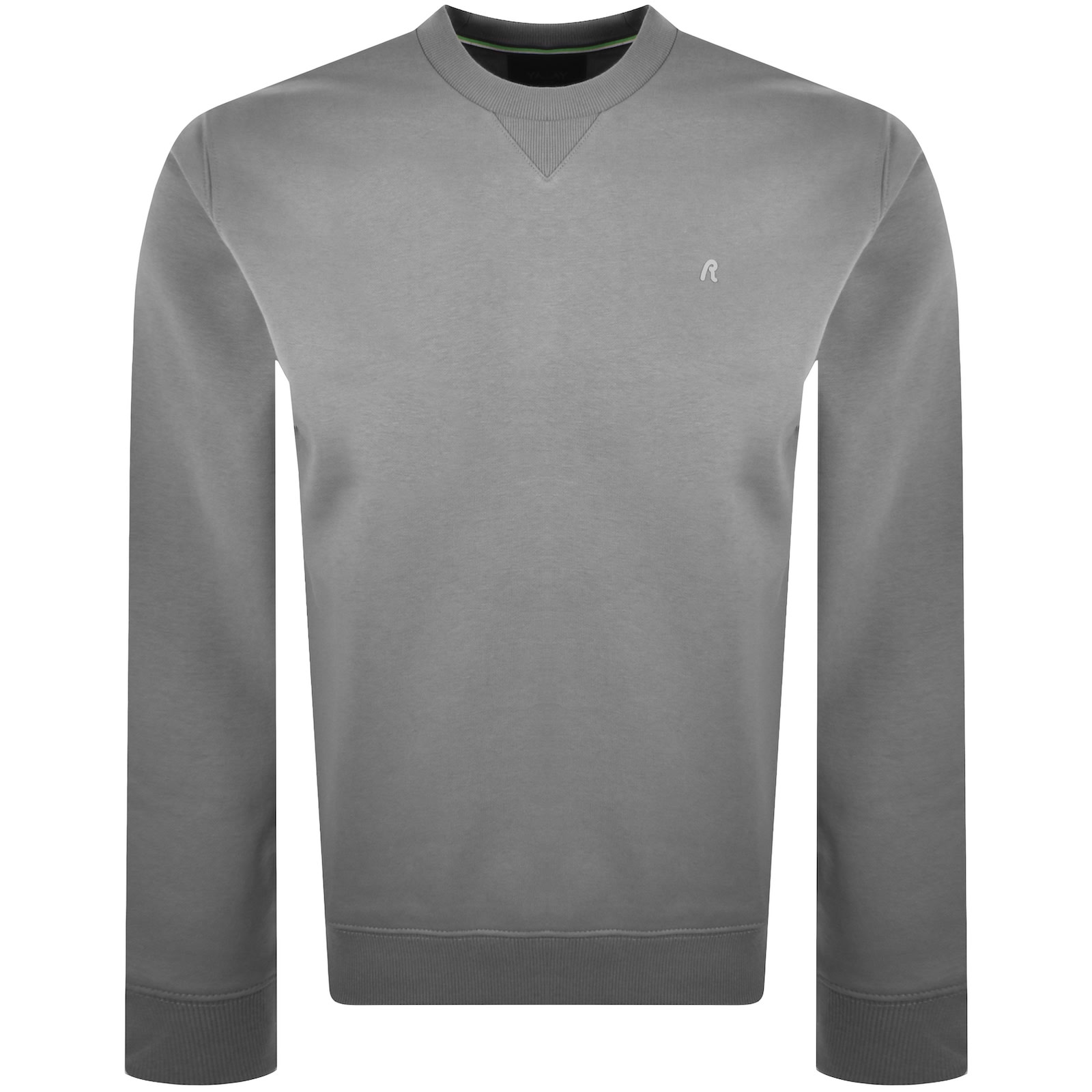 Replay Crew Neck Sweatshirt Grey In Grey