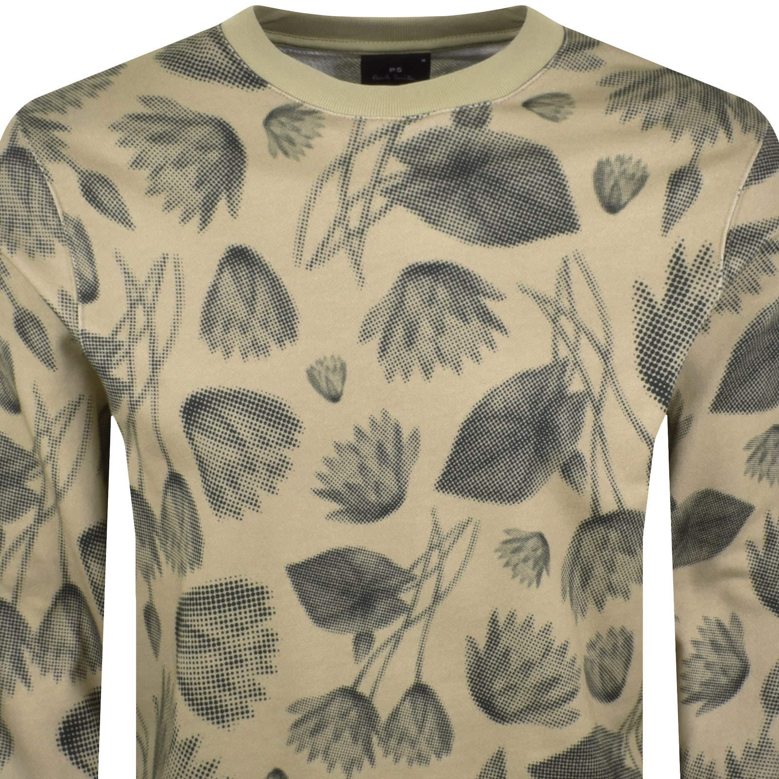 PAUL SMITH PAUL SMITH CREW NECK SWEATSHIRT BEIGE