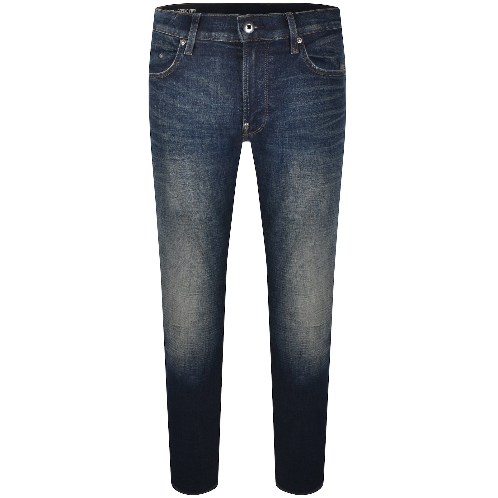 G-star Revend Skinny Jeans Mid Wash Blue In Blue