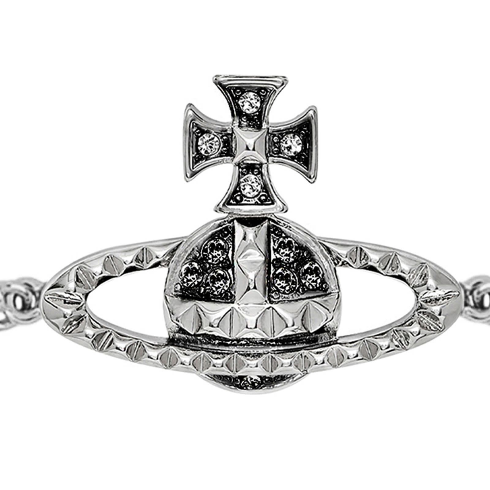 Vivienne Westwood Mayfair Bracelet Silver In Silver