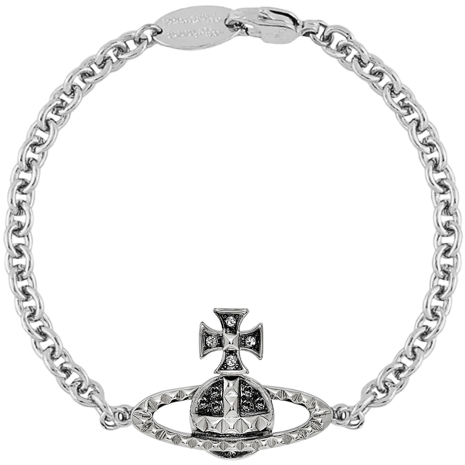 Vivienne Westwood Mayfair Bracelet Silver In Silver