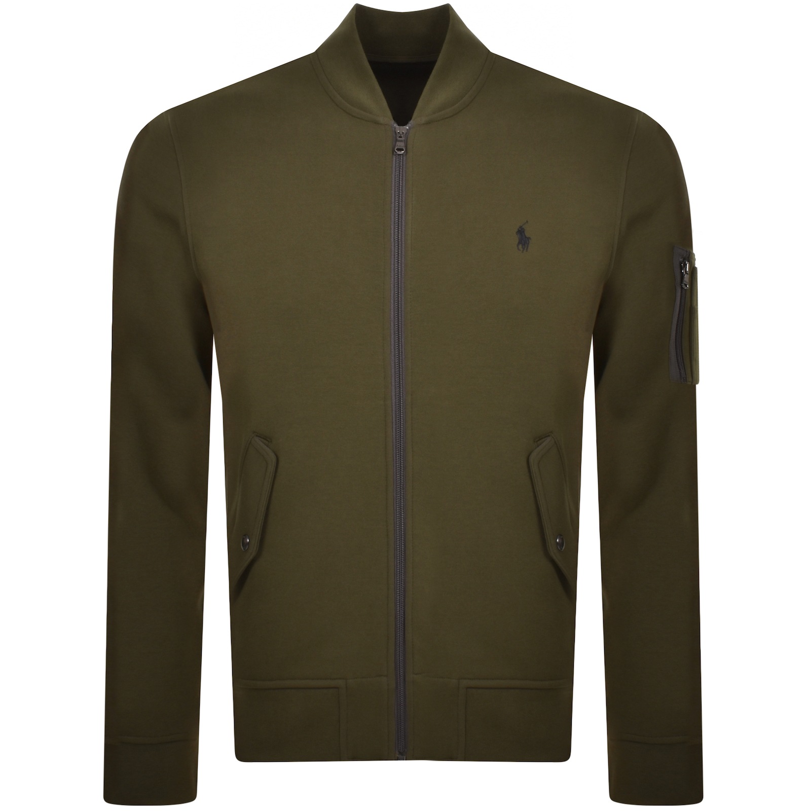 POLO RALPH LAUREN RALPH LAUREN FULL ZIP SWEATSHIRT GREEN 