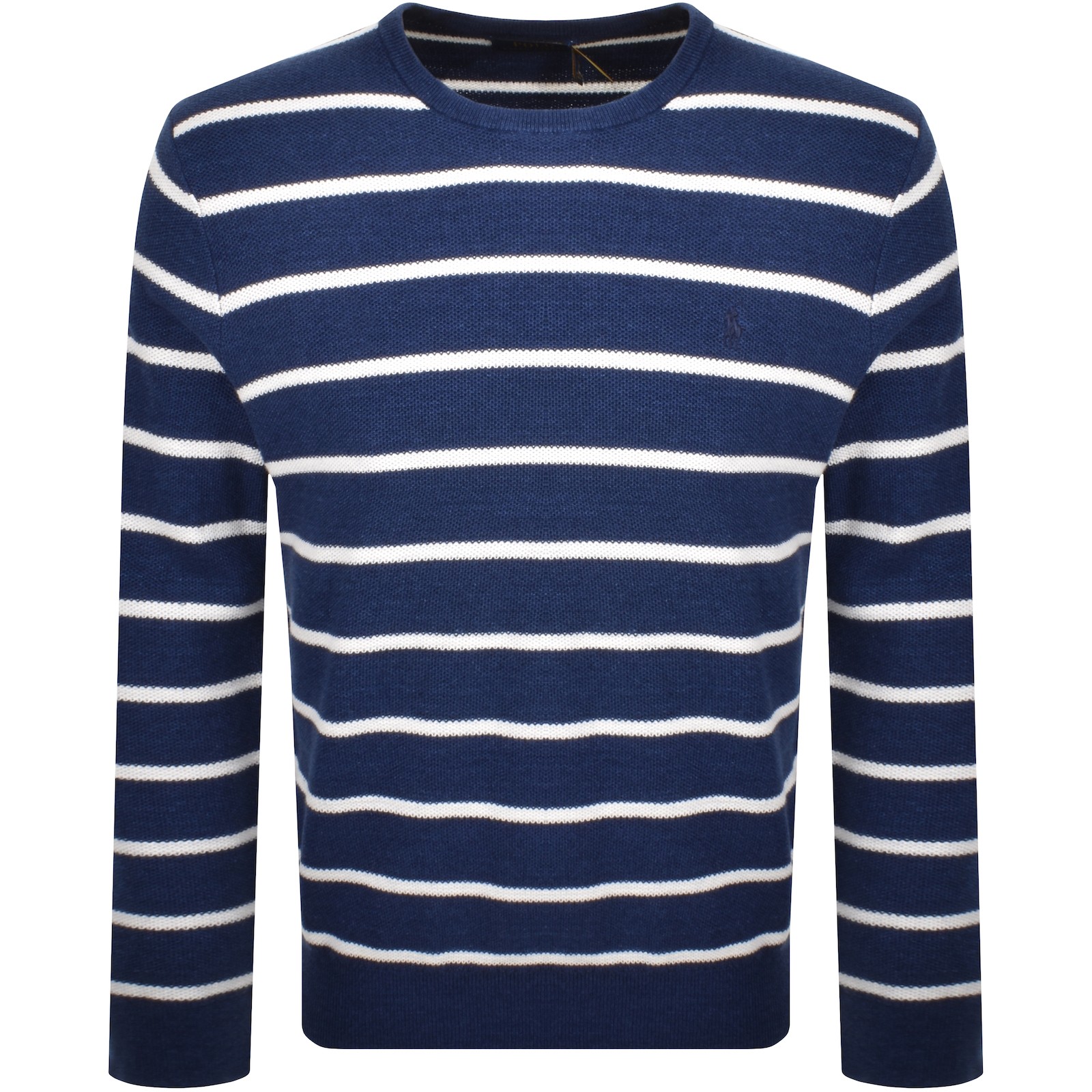 POLO RALPH LAUREN RALPH LAUREN STRIPED JUMPER NAVY