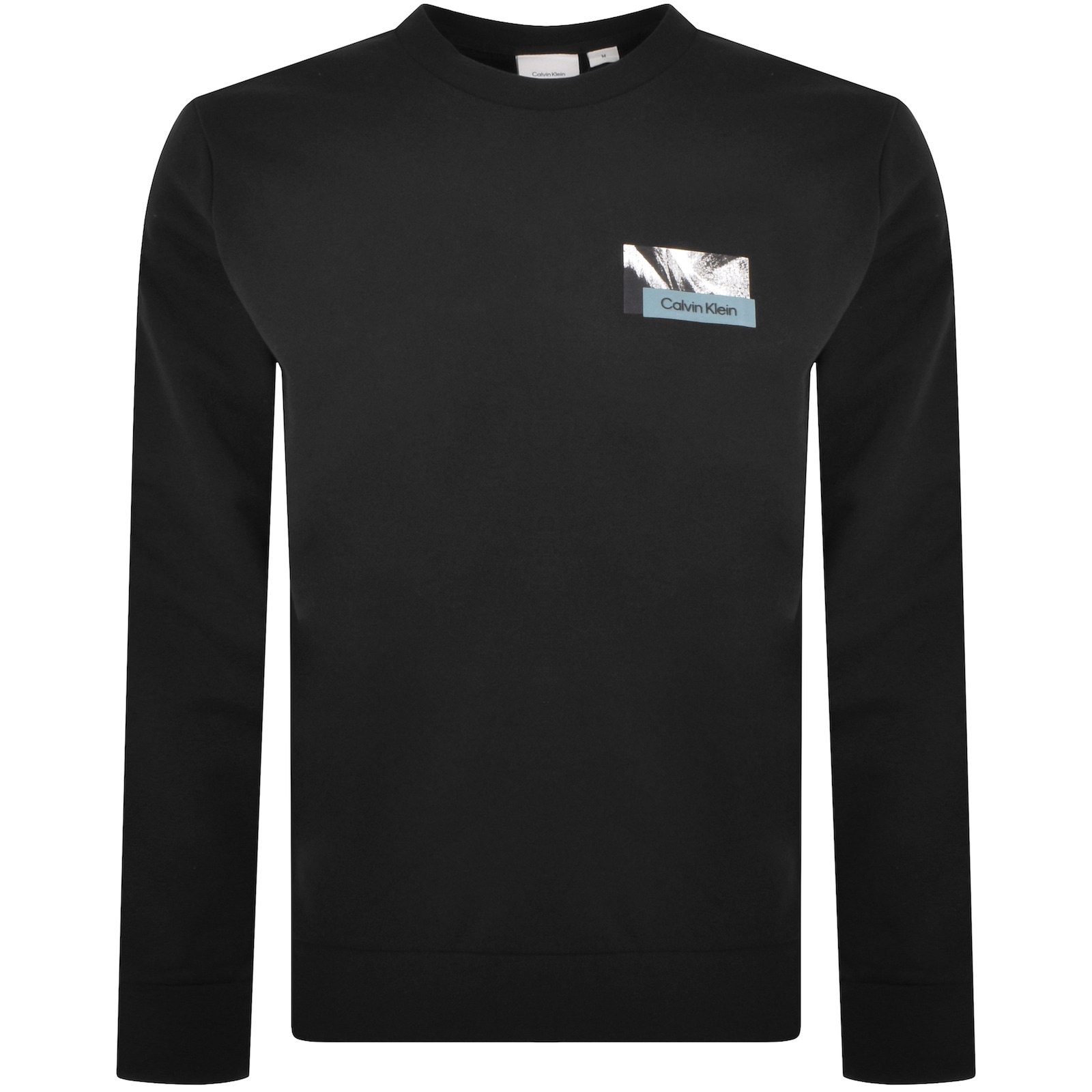 Shop Calvin Klein Back Logo Graphic Sweatshirt Black