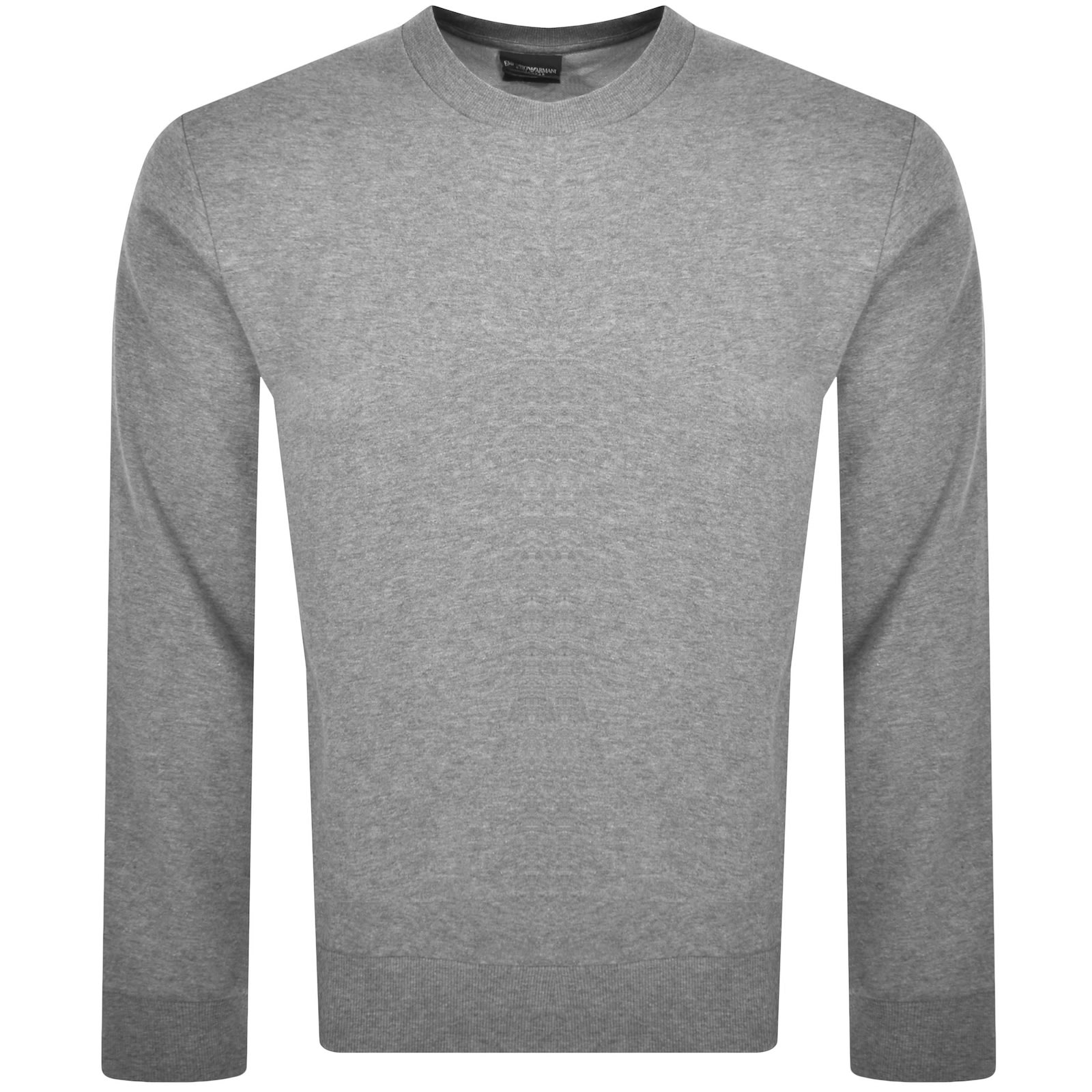 Armani Collezioni Emporio Armani Loungewear Logo Sweatshirt Grey In Grey