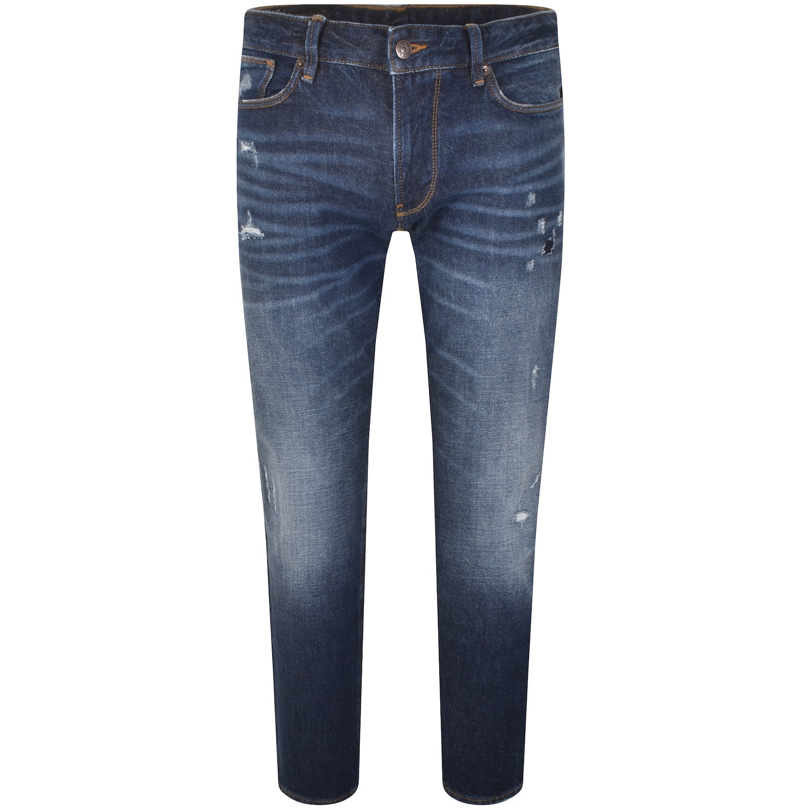 Shop Armani Collezioni Emporio Armani J06 Slim Fit Jeans Blue