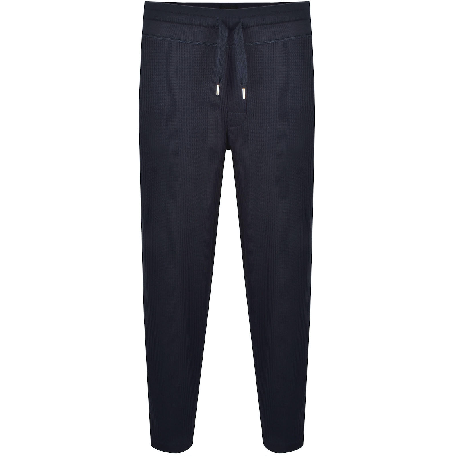 HUGO BOSS BOSS WAFFLE STRUCTURE JOGGERS NAVY