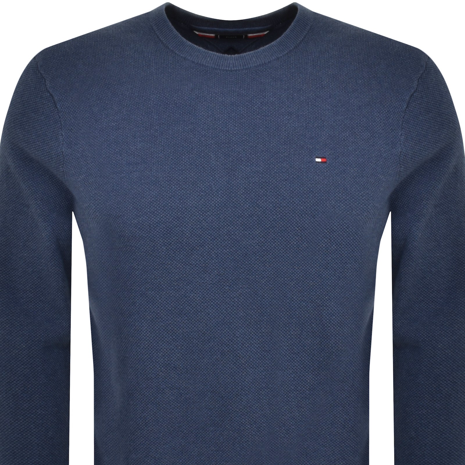 Tommy Hilfiger Essential Structure Jumper Blue In Blue