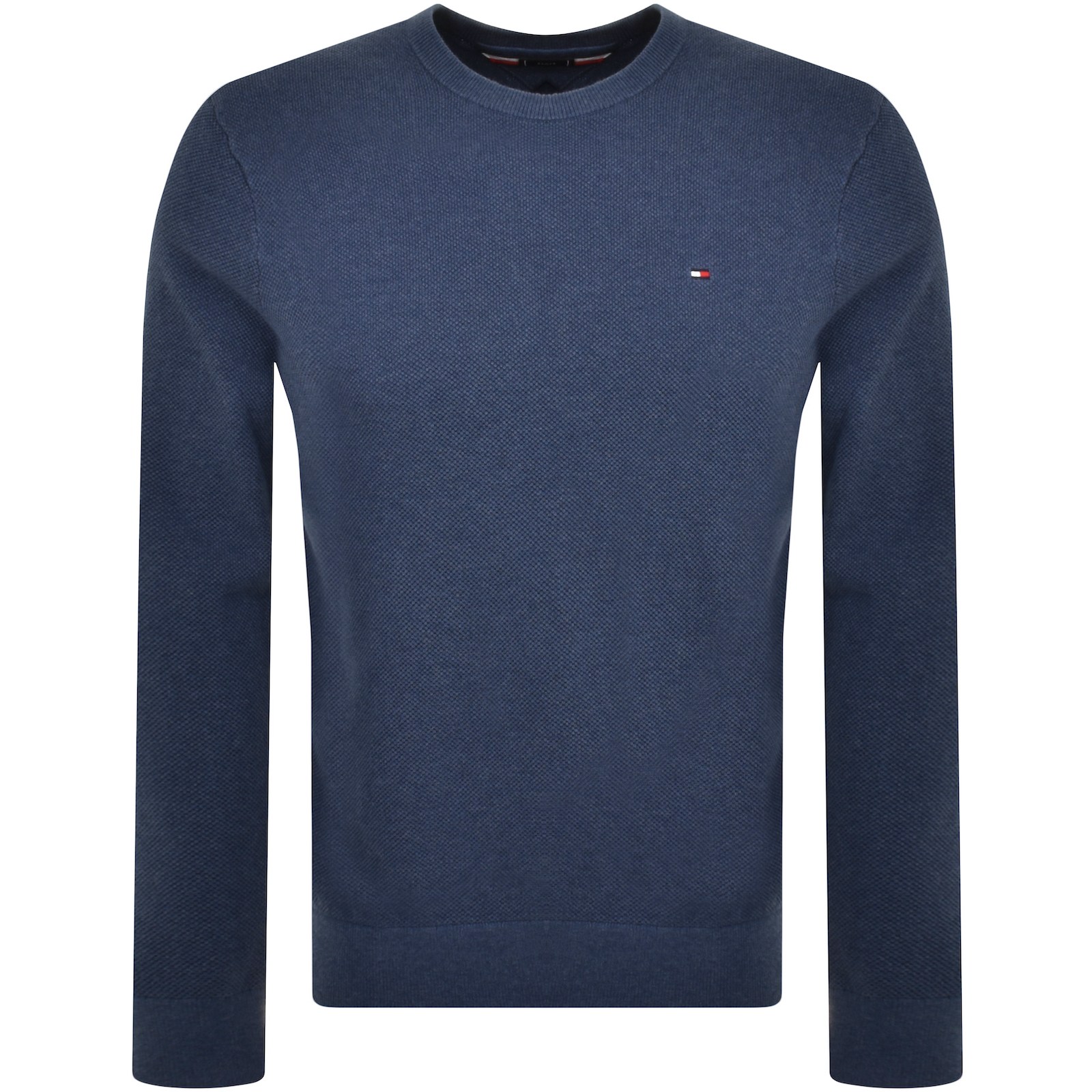 Tommy Hilfiger Essential Structure Jumper Blue In Blue