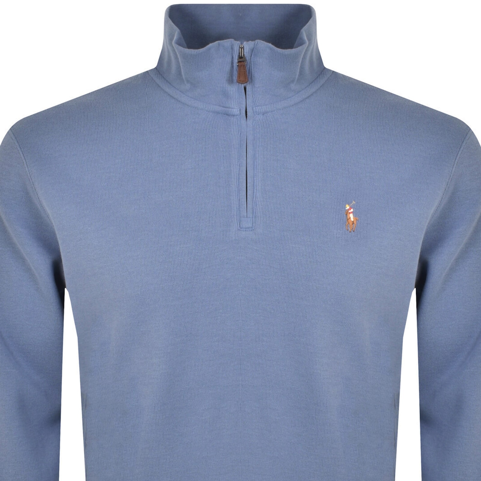 POLO RALPH LAUREN RALPH LAUREN HALF ZIP SWEATSHIRT BLUE 