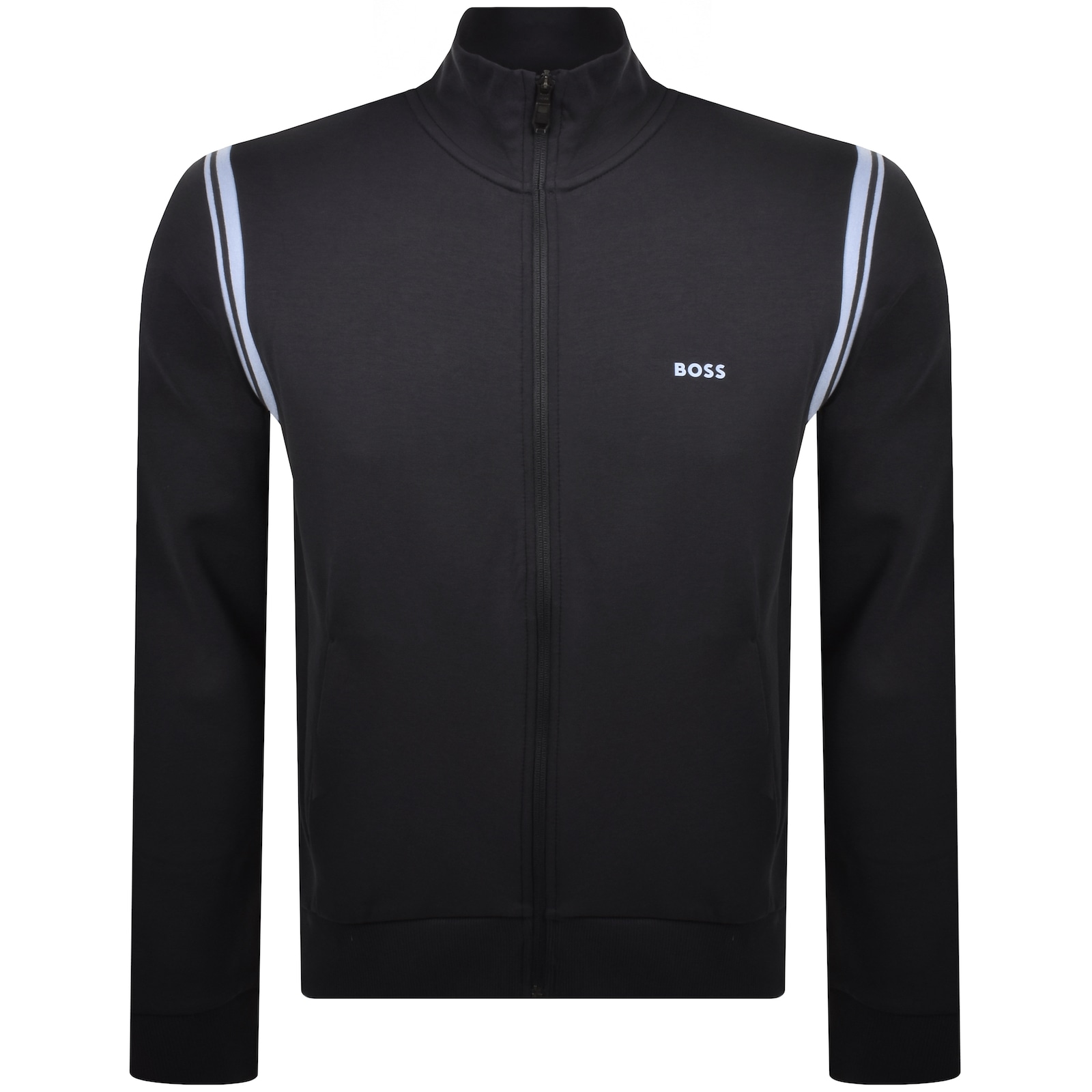 Shop Boss Athleisure Boss Full Zip Tracksuit Set Navy