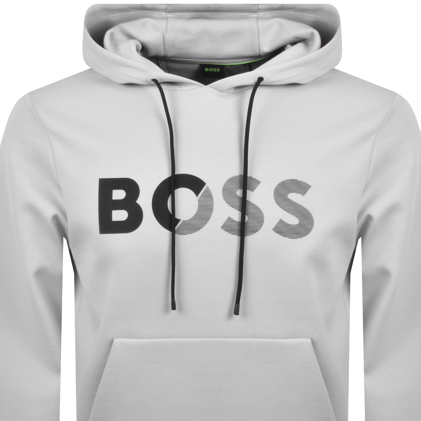 Shop Boss Athleisure Boss Soody Tape Hoodie Light Grey