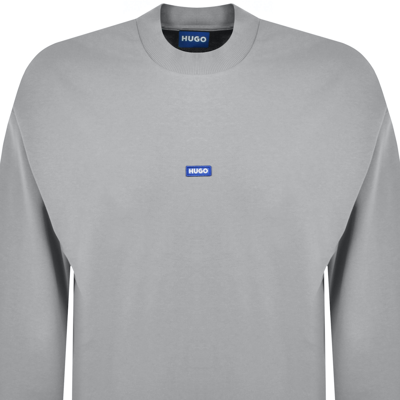 Hugo Blue Nedro Sweatshirt Grey In Grey