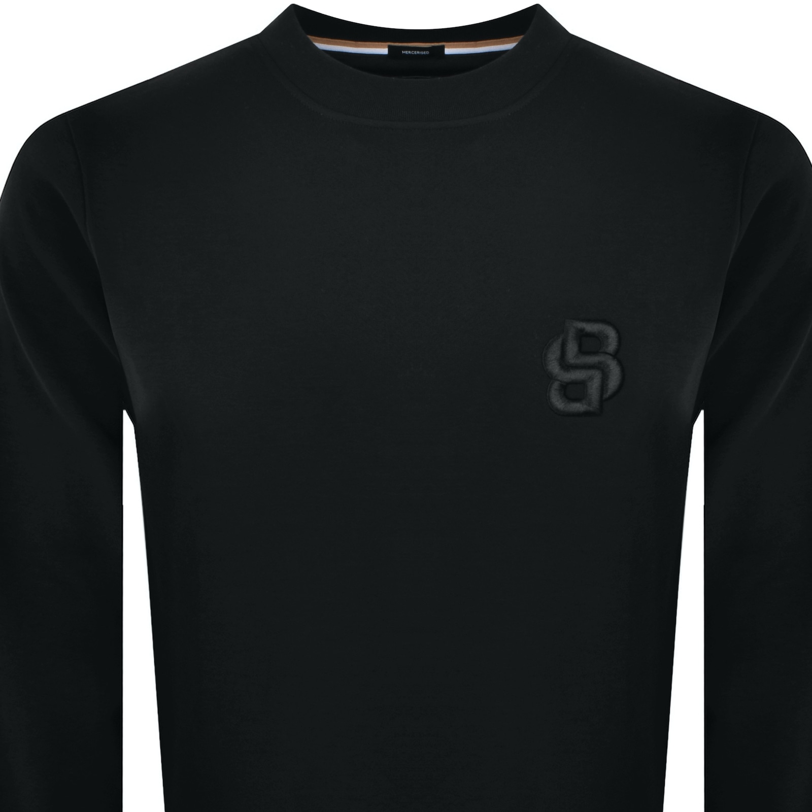 HUGO BOSS BOSS SOLERI SWEATSHIRT BLACK