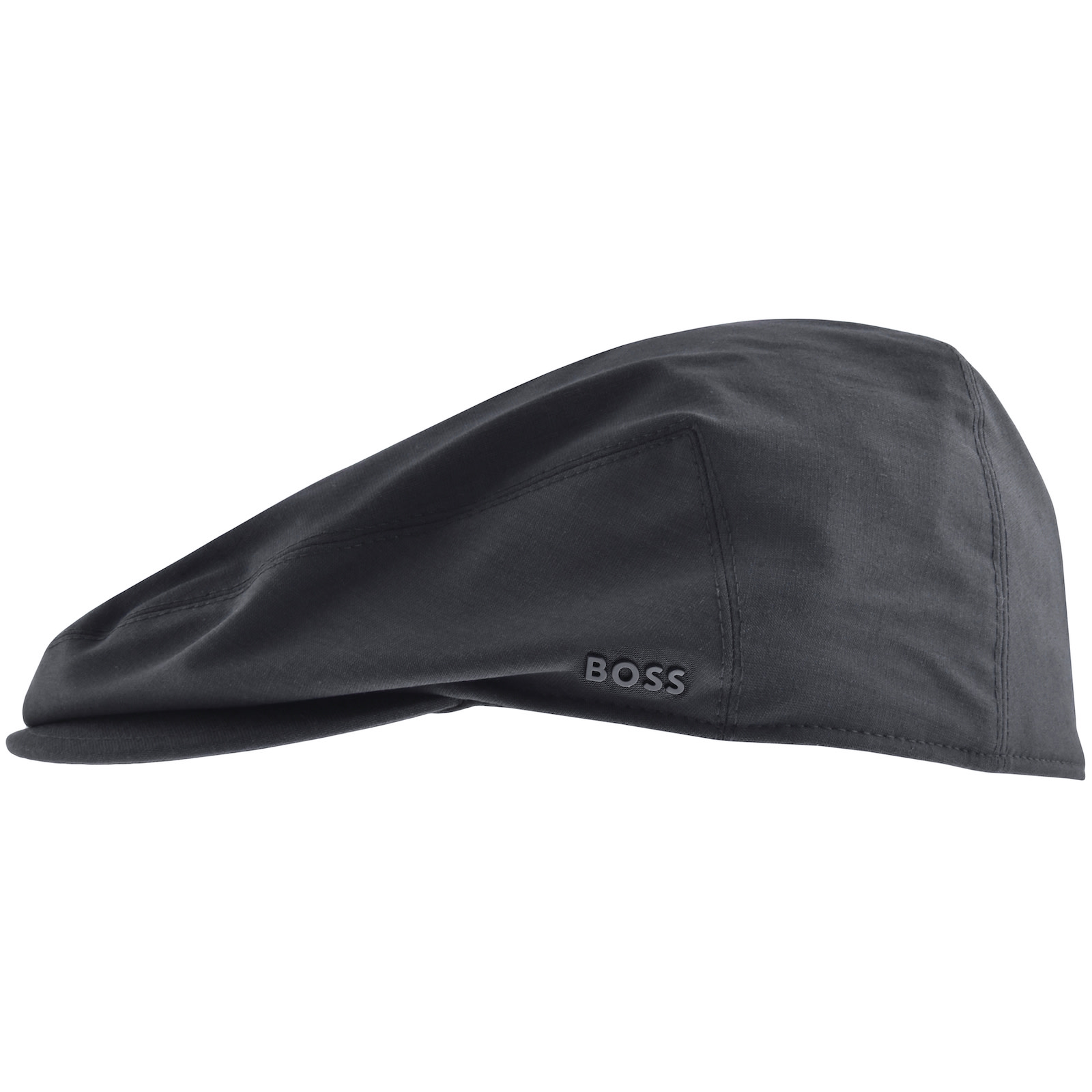 Hugo Boss Boss Stefaan Techwool Flat Cap Navy In Navy