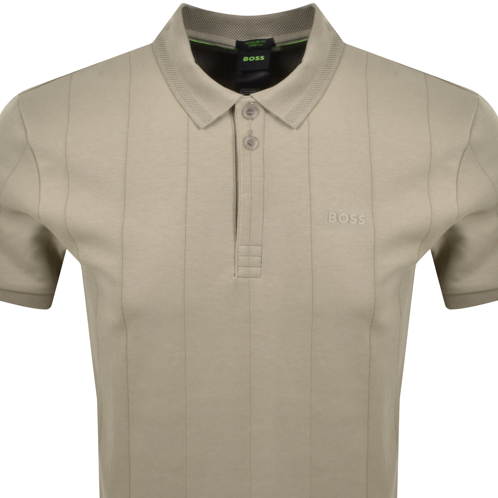 Shop Boss Athleisure Boss Paddy Drop Needle Polo Green
