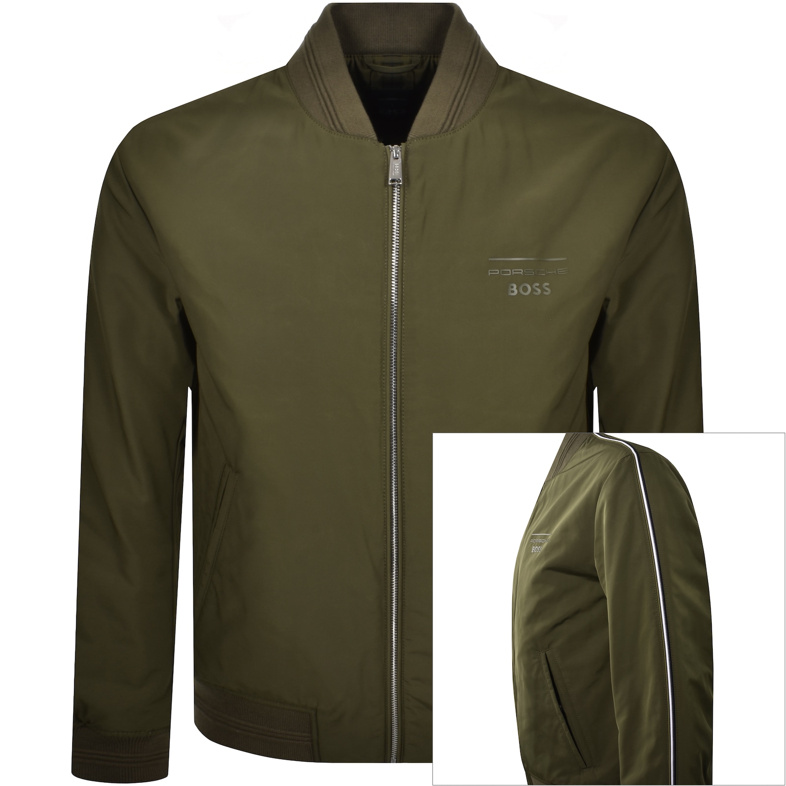 HUGO BOSS BOSS X PORSCHE COLTAR PS JACKET GREEN