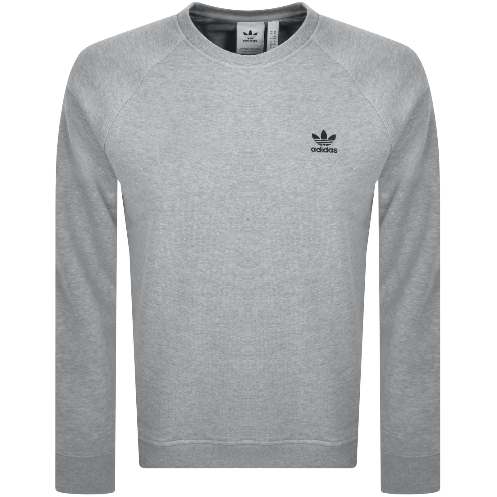 ADIDAS ORIGINALS ADIDAS ORIGINALS CREW NECK SWEATSHIRT GREY