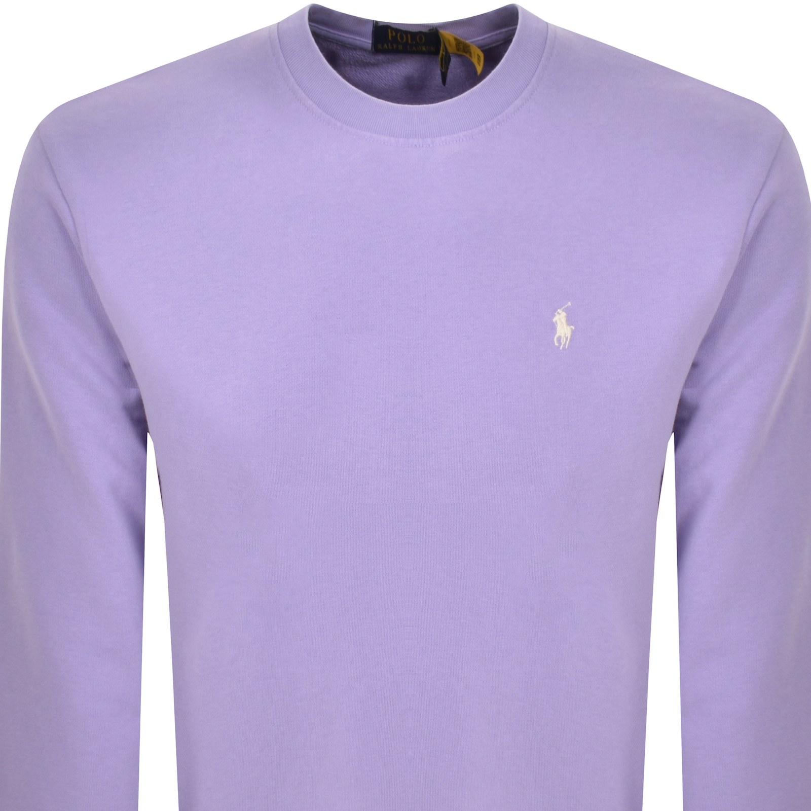 POLO RALPH LAUREN RALPH LAUREN LONG SLEEVE SWEATSHIRT PURPLE