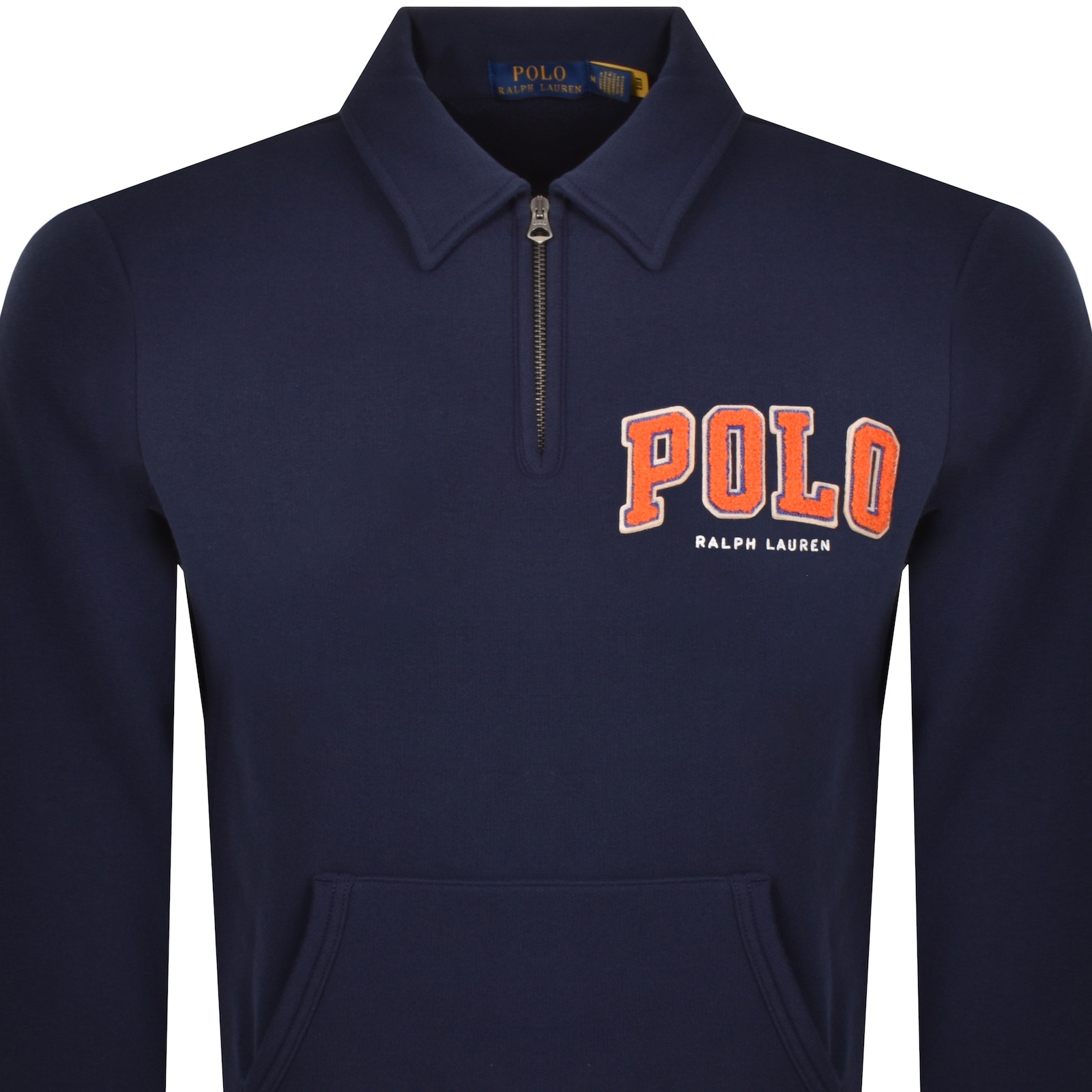 POLO RALPH LAUREN RALPH LAUREN QUARTER ZIP SWEATSHIRT NAVY 