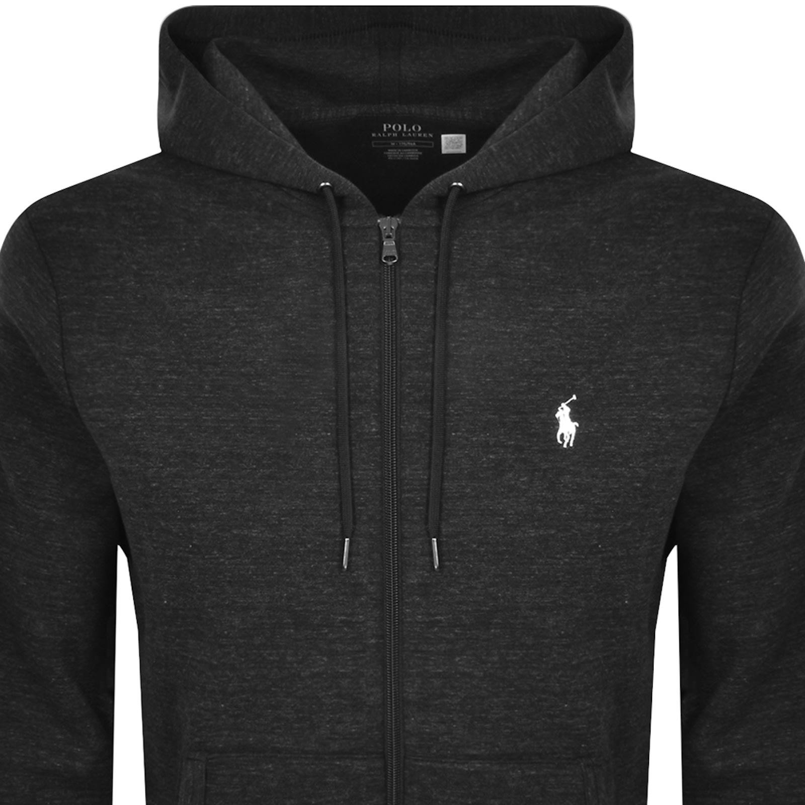 Polo Ralph Lauren Ralph Lauren Full Zip Hoodie Black In Black