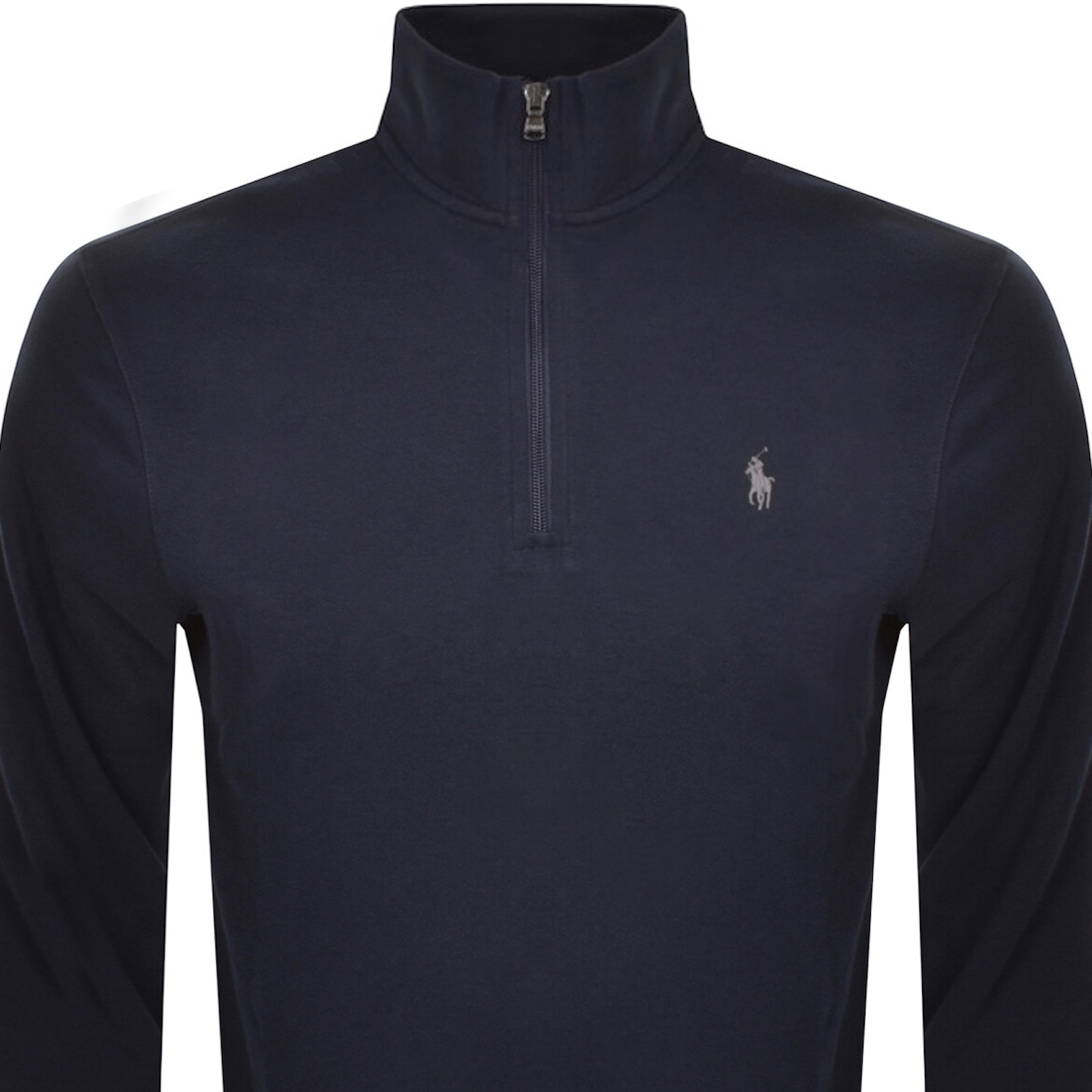 POLO RALPH LAUREN RALPH LAUREN HALF ZIP SWEATSHIRT NAVY