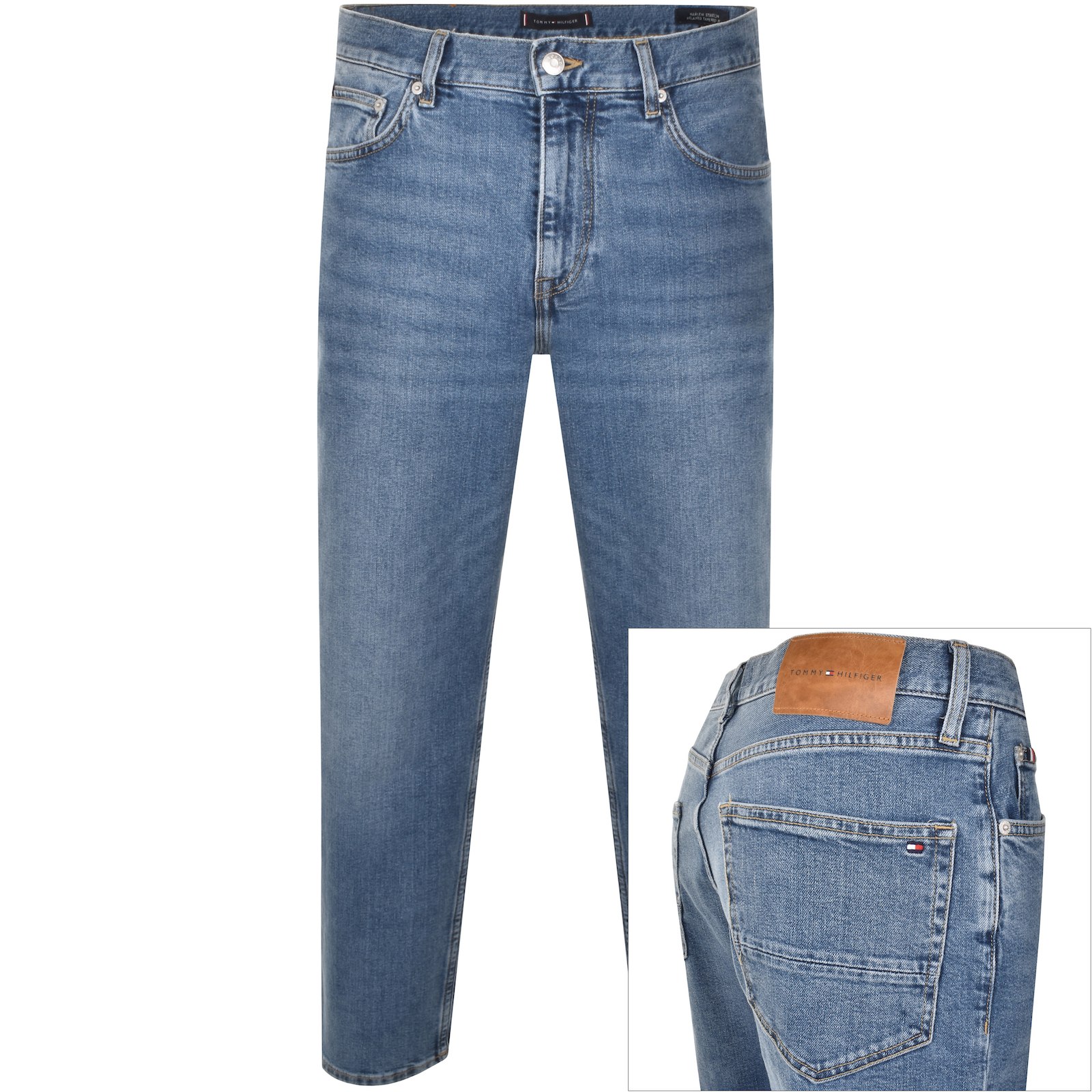 TOMMY HILFIGER TOMMY HILFIGER HARLEM RELAXED FIT JEANS BLUE