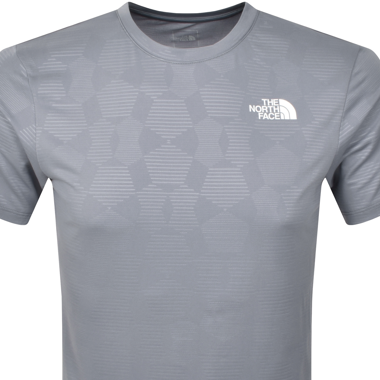 Shop The North Face 24/7 T Shirt Pearl Mist In Grey