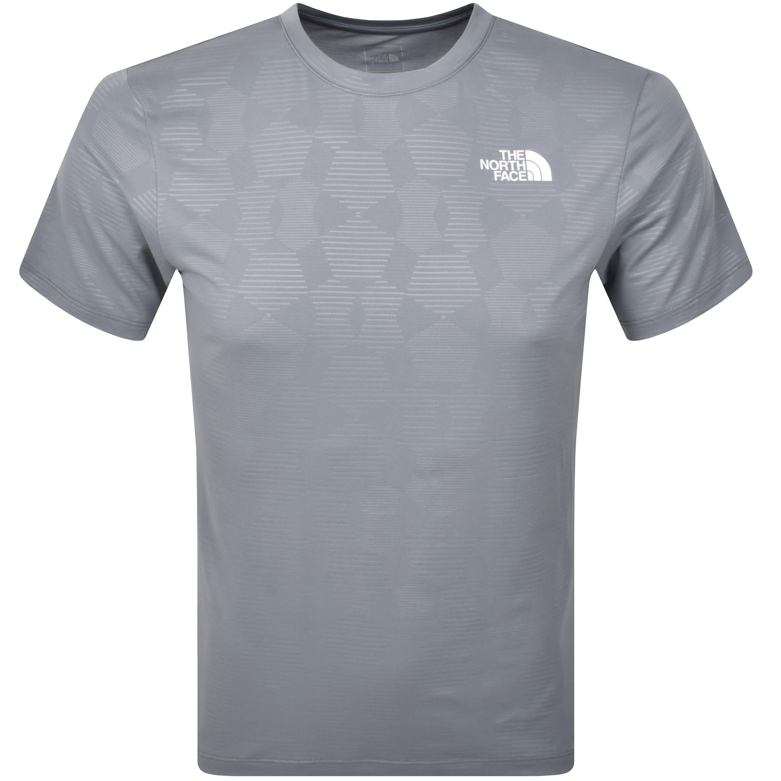 Shop The North Face 24/7 T Shirt Pearl Mist In Grey