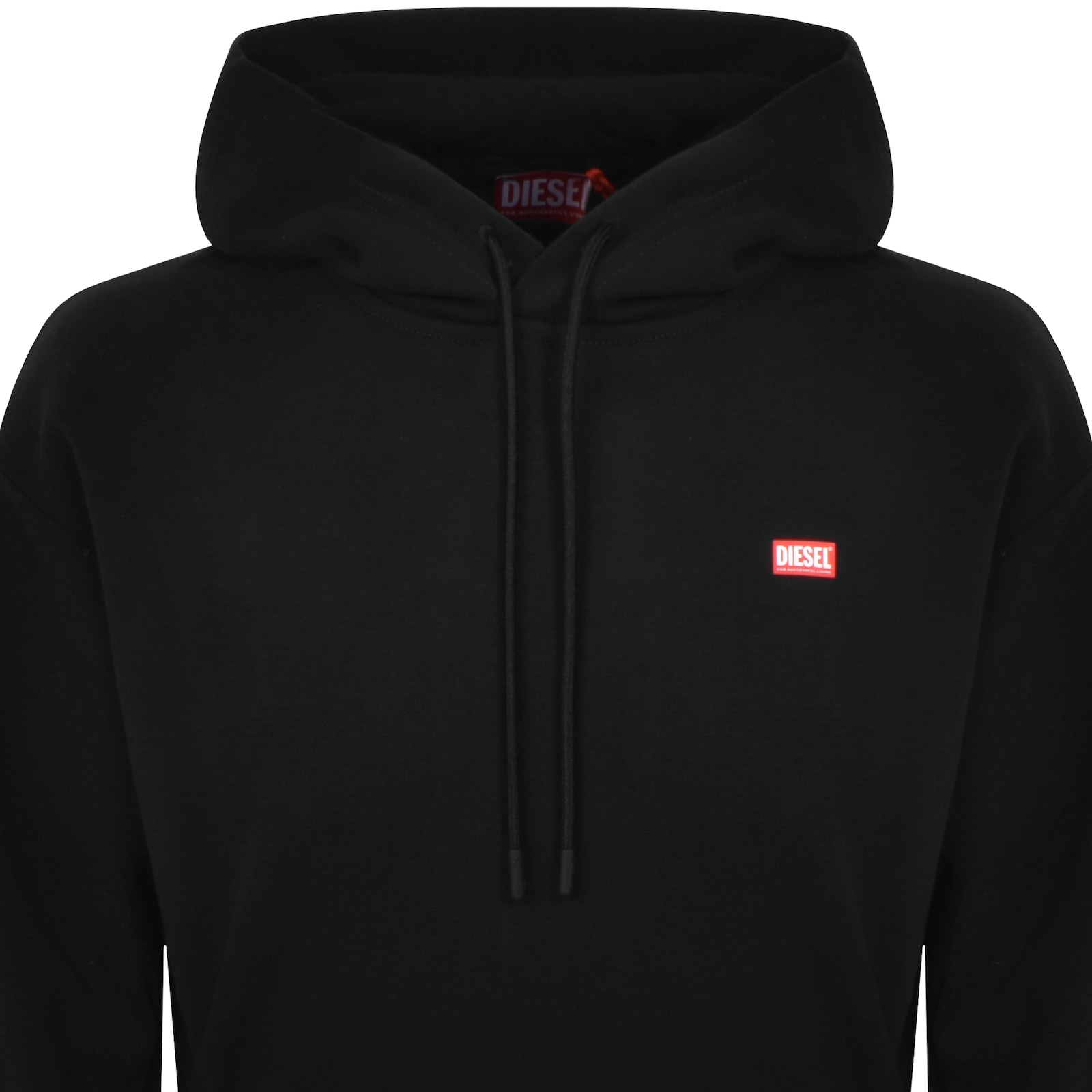 Diesel S Rob Hoodie Black In Black