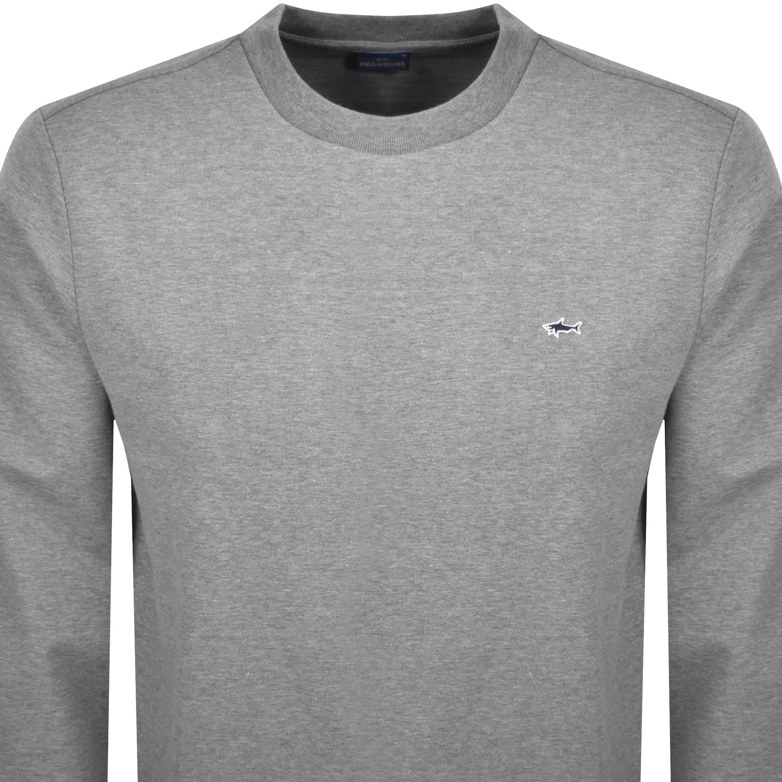 Paul & Shark Paul And Shark Logo Sweatshirt Grey In Grey