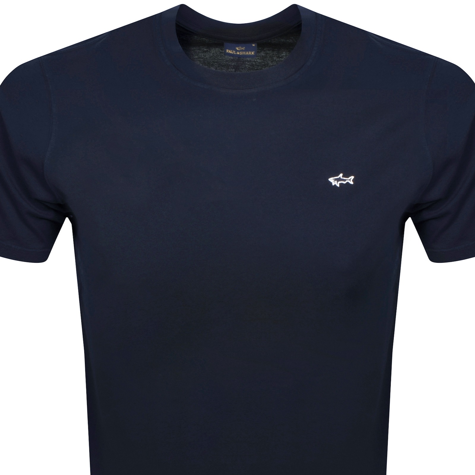Paul & Shark Paul And Shark Logo T Shirt Navy In Navy
