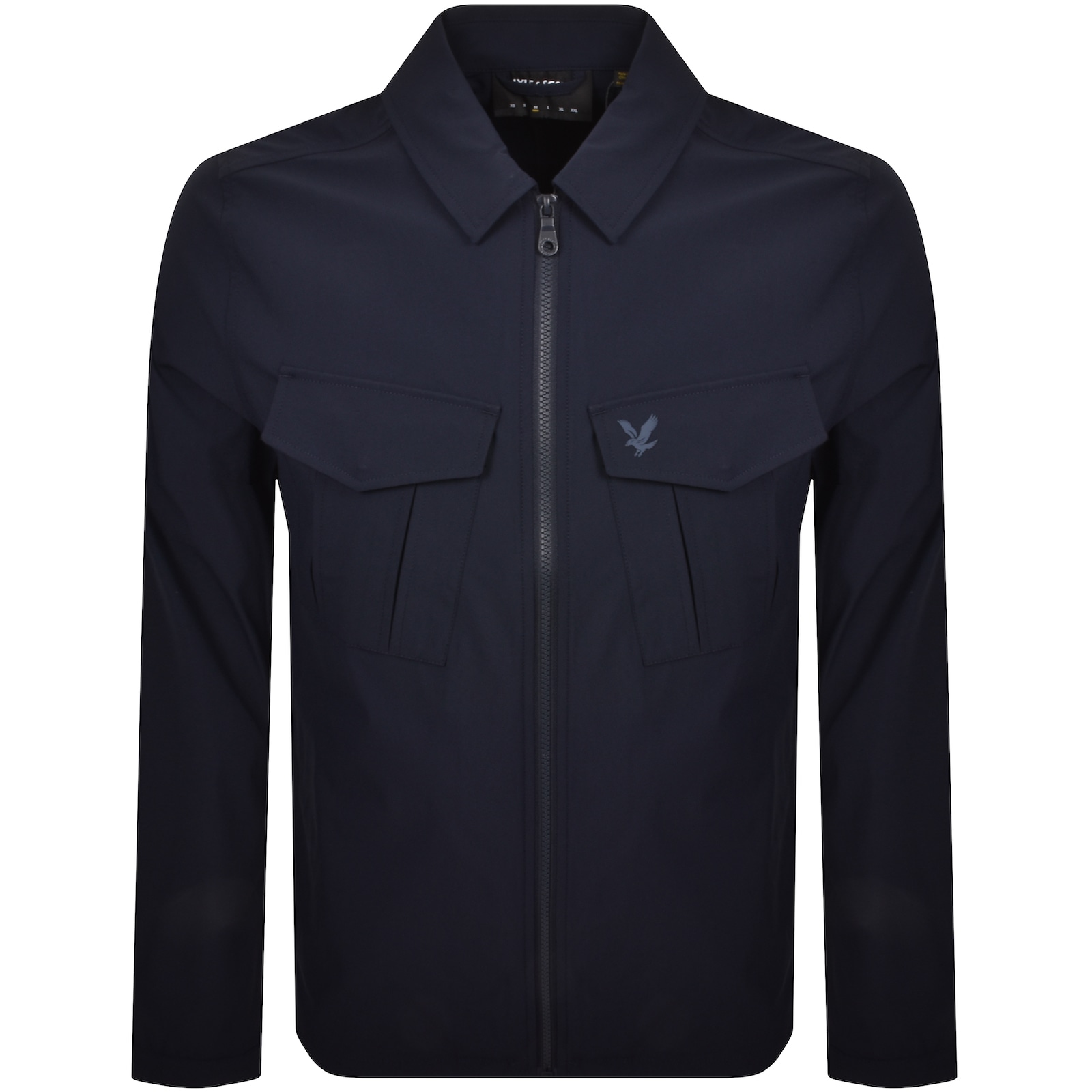Lyle & Scott Lyle And Scott Pocket Overshirt Navy In Blue