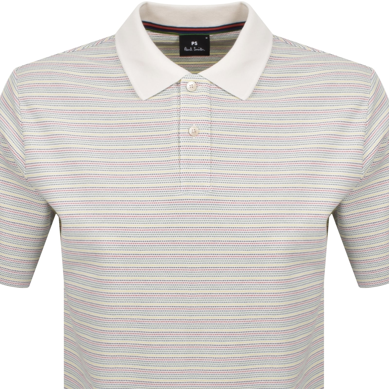PAUL SMITH PAUL SMITH REGULAR FIT POLO T SHIRT WHITE