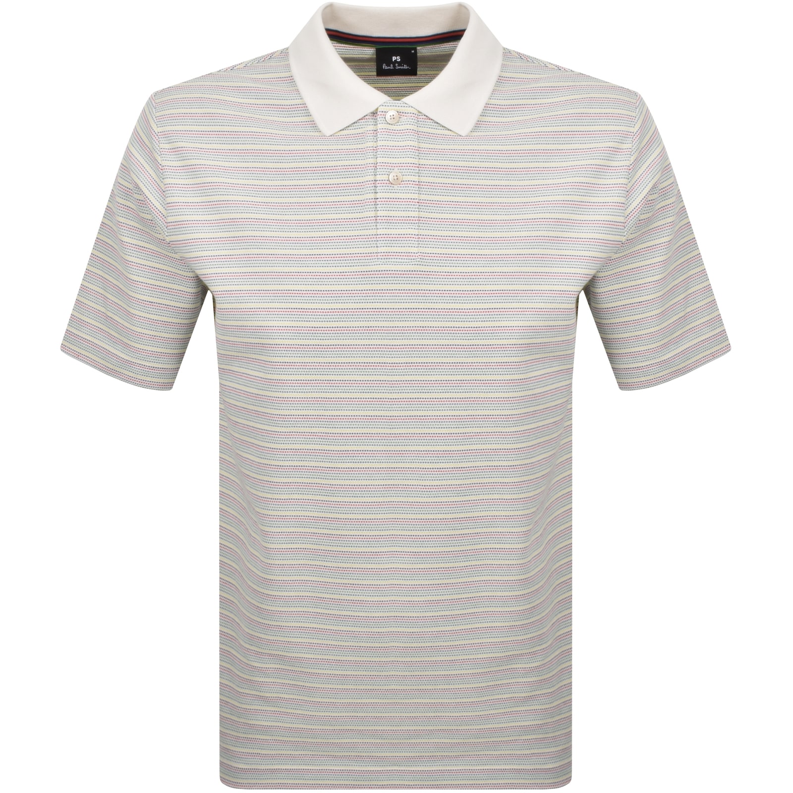 PAUL SMITH PAUL SMITH REGULAR FIT POLO T SHIRT WHITE