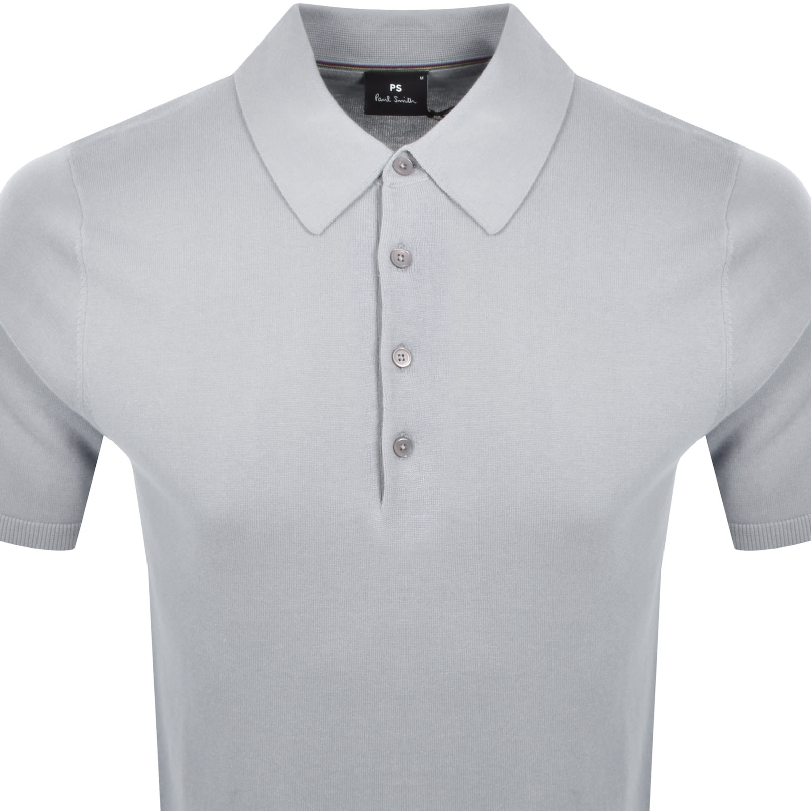 PAUL SMITH PAUL SMITH REGULAR POLO T SHIRT GREY