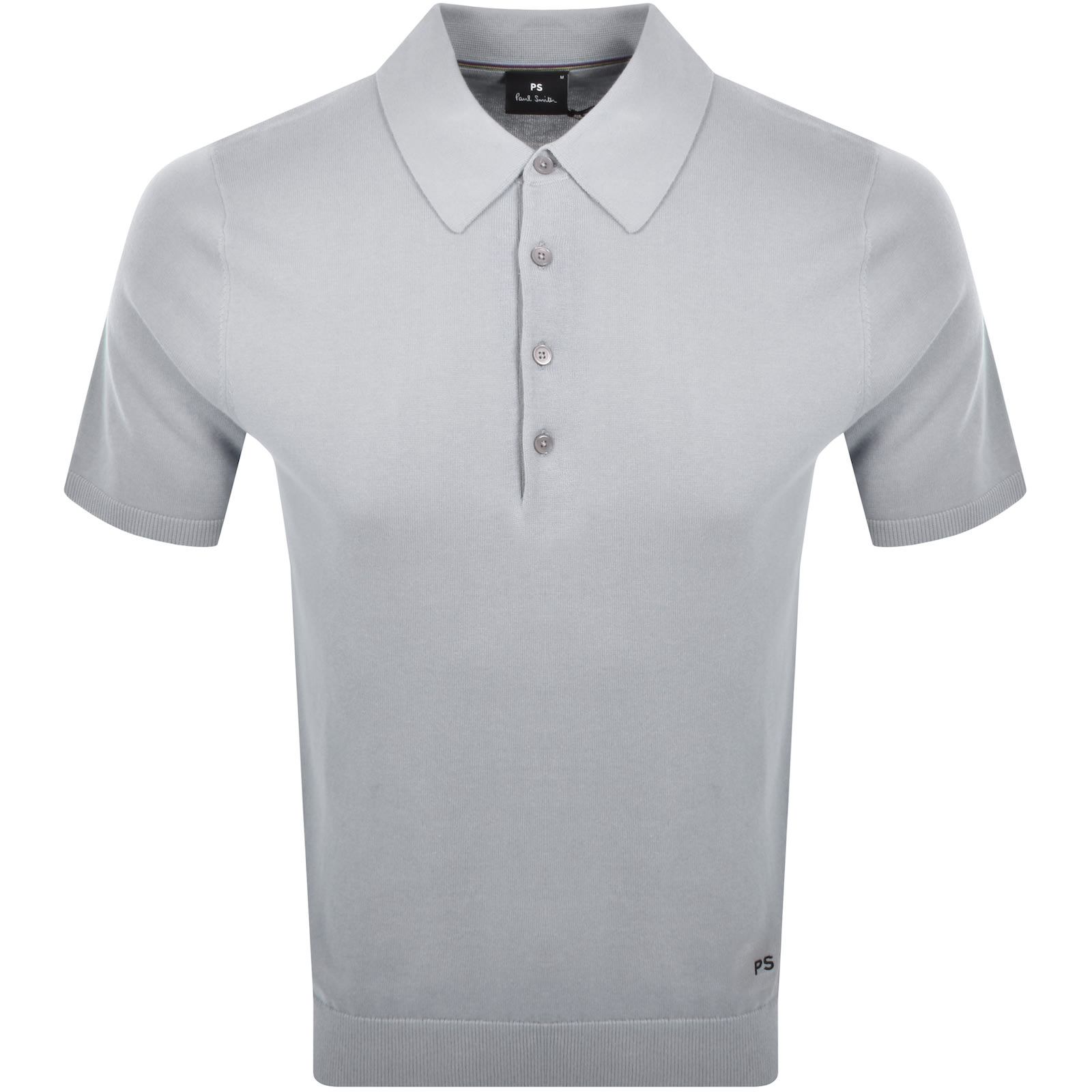 PAUL SMITH PAUL SMITH REGULAR POLO T SHIRT GREY