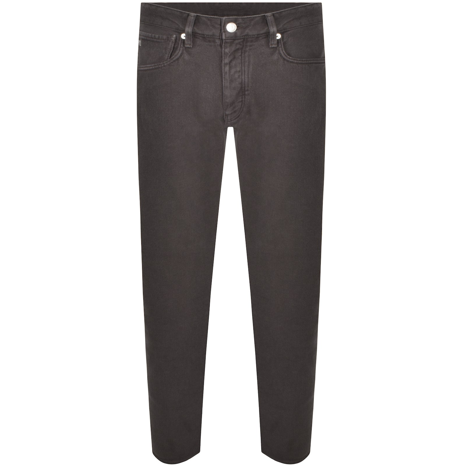 Shop Armani Collezioni Emporio Armani J75 Slim Fit Jeans Anthracite Grey