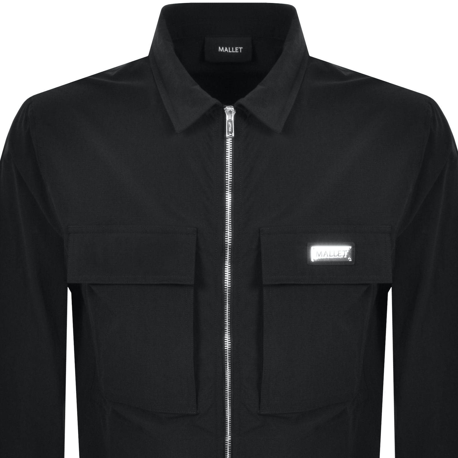 Mallet Ripstop Oveshirt Black In Black