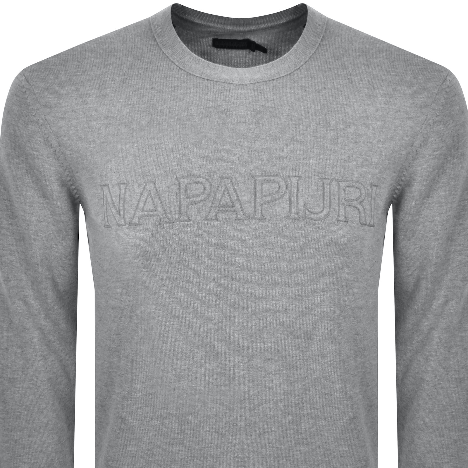 Napapijri Cotton Cortona Sweatshirt In Grey