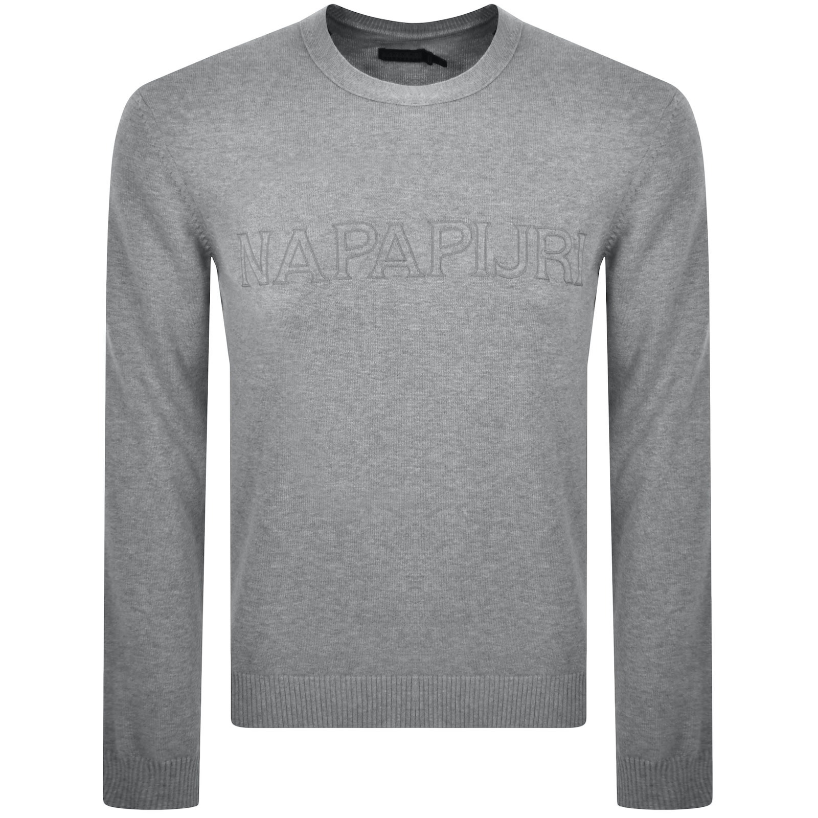 Napapijri Cotton Cortona Sweatshirt In Grey