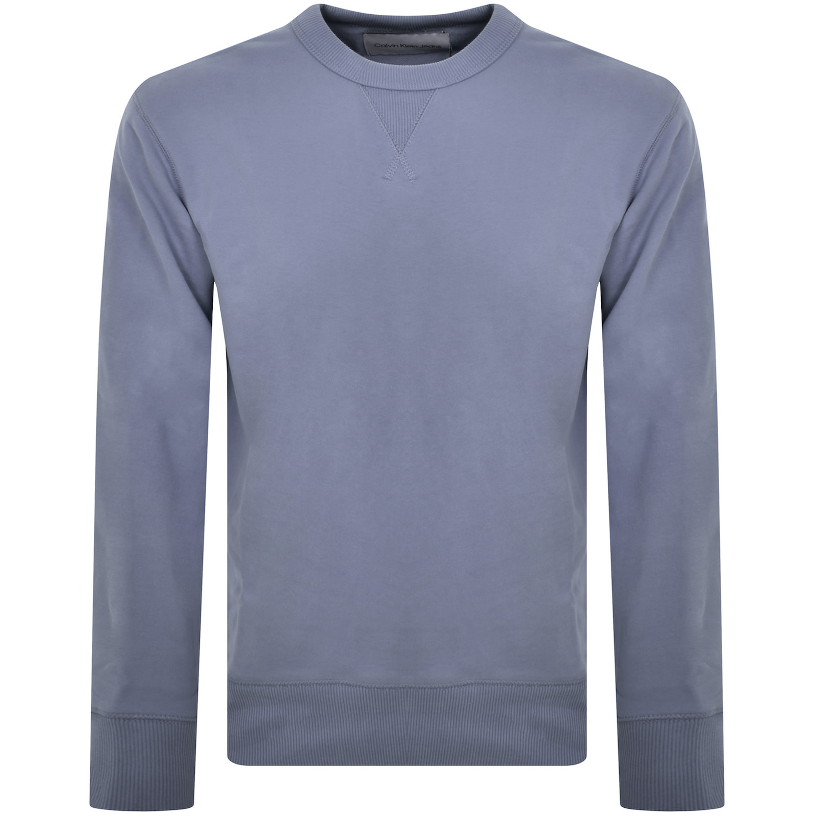 Calvin Klein Jeans Badge Sweatshirt Blue In Blue